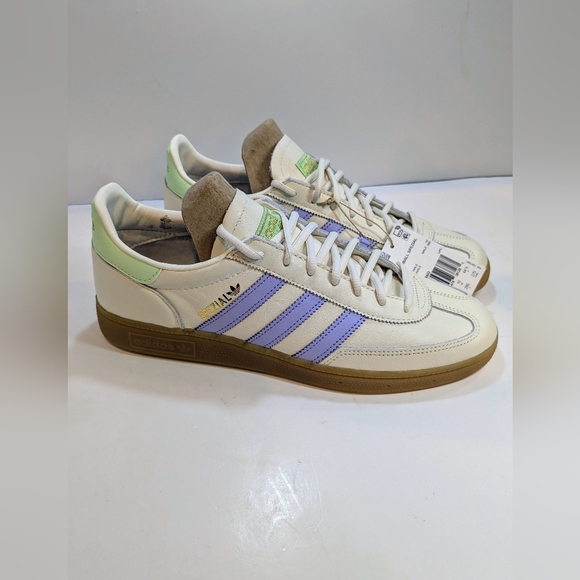 adidas Other - Adidas Handball Spezial Men's 10.5 IH2460 Off White Violet Purple Gum NEW